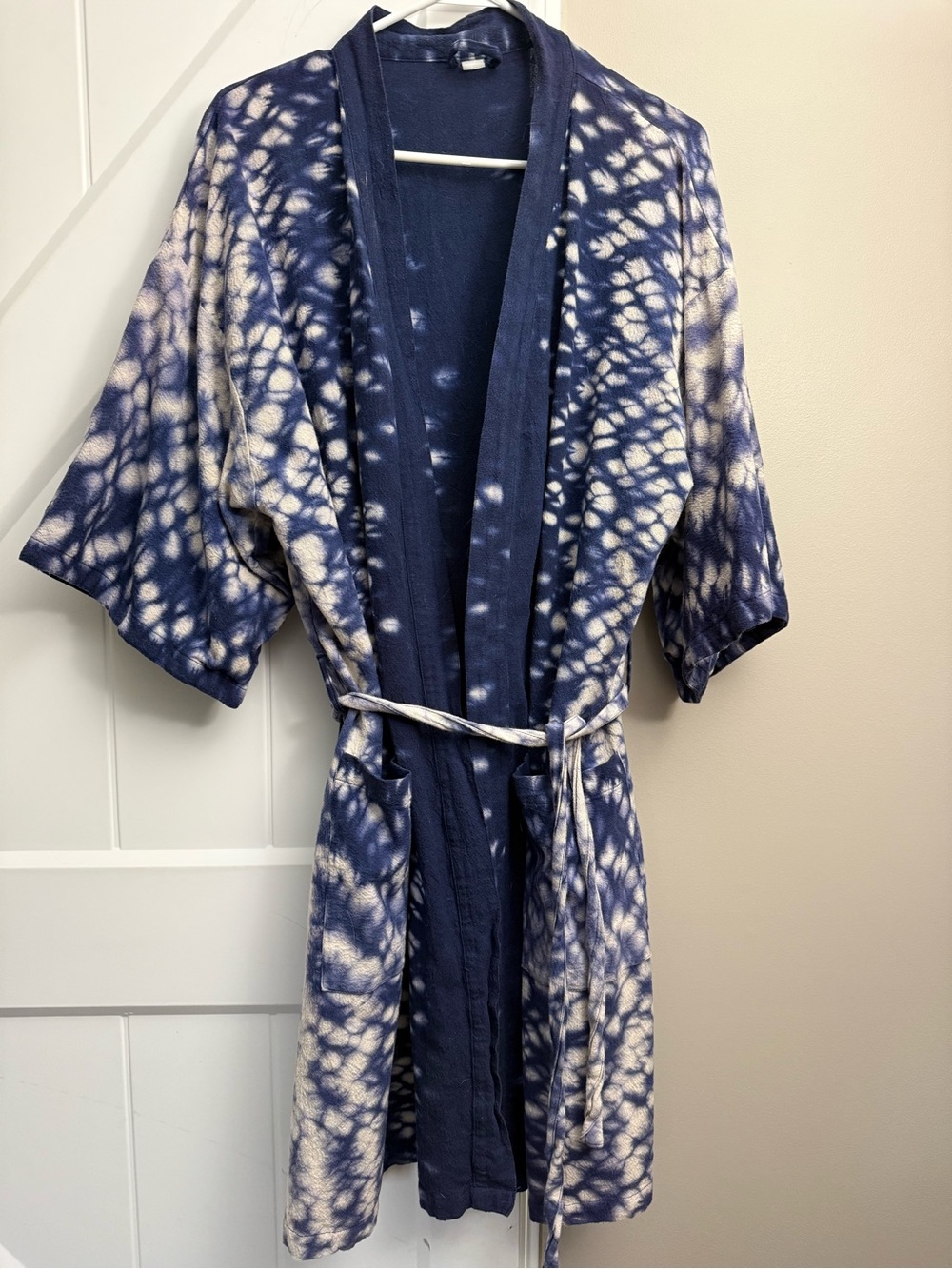 Shibori robe